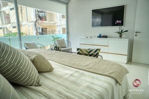 Departamento, amenidades con vista al mar, alberca, jacuzzi, gimnasio