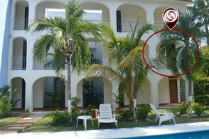 Departamento a pasos de la playa, alberca, palapa, amueblado, en venta Santa Cru