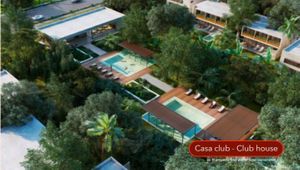 Terreno residencial con club de playa, canchas deportivas, casa club, ciclopista