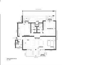 Departamento con jardín privado de 32 m2 y acceso directo a la alberca desde tu