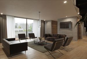 Penthouse 555m2, terraza, balcon, cuarto de servicio, en Polanco venta CDMX