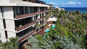 Penthouse con alberca privada, club de playa, acceso al mar en venta, Tankah, Tu