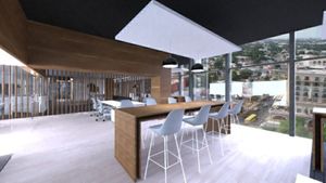 Oficina nueva en edificio con Liderazgo en Energía y Diseño Ambiental