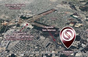 Terreno de 44,565 m2 en venta para uso comercial, al sur de Mérida.