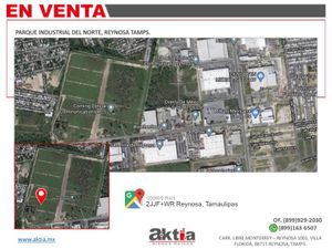 Terreno en Venta en Parque Industrial del Norte Reynosa