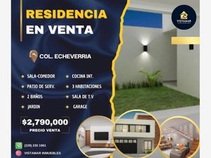 Casa en Venta en Luis Echeverria Álvarez Boca del Río