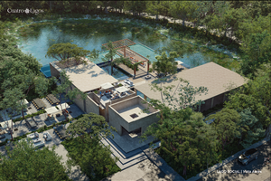 Terrenos residenciales premium con lagos naturales en Yucatán