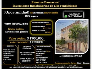 Departamento en Venta en Benito Juárez (La Aurora) Nezahualcóyotl