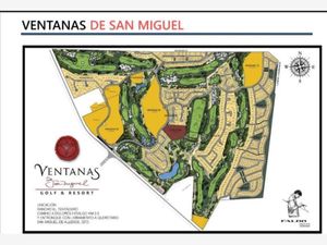 Terreno en Venta en Club de Golf Ventanas San Miguel de Allende