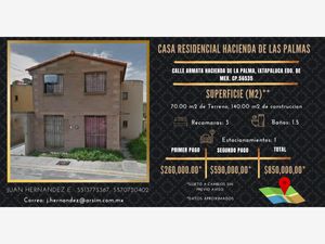 Casa en Venta en Hacienda las Palmas I y II Ixtapaluca