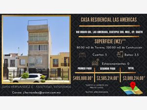 Casa en Venta en Las Américas Ecatepec de Morelos