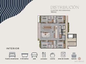 Departamento en Venta en Punta Tiburón, Residencial, Marina y Golf Alvarado