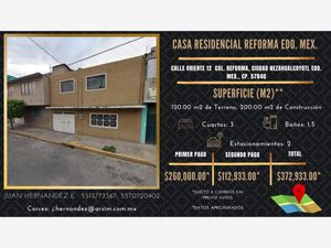 Casa en Venta en Reforma Nezahualcóyotl