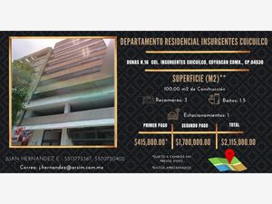 Departamento en Venta en Insurgentes Cuicuilco Coyoacán