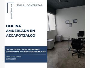 Oficina en Renta en Tlatilco Azcapotzalco