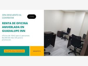 Oficina en Renta en Guadalupe Inn Álvaro Obregón