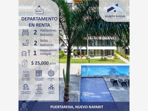 Departamento en Renta en Nuevo Vallarta Bahía de Banderas
