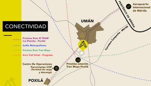 Lotes Industriales en Venta Ascende Parque Industrial Umán-Poxilá