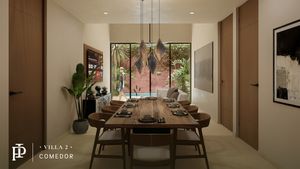 Villa en Privada con 3 habitaciones en Mérida Yucatán