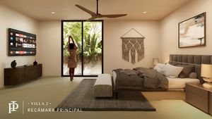 Villa en Privada con 3 habitaciones en Mérida Yucatán