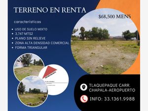 Terreno en Renta en Micaelita San Pedro Tlaquepaque