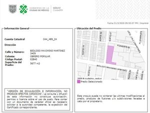 Departamento en Venta en Obrero Popular Azcapotzalco