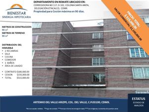 Departamento en Venta en Santa Anita Iztacalco