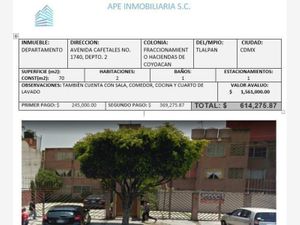 Departamento en Venta en Granjas Coapa Tlalpan