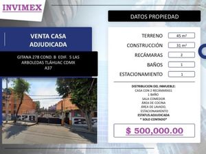 Casa en Venta en Las Arboledas Tláhuac