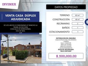 Casa en Venta en Rancho la Palma 3a Sección Coacalco de Berriozábal