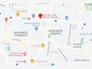 Departamento en Venta en Narvarte Oriente Benito Juárez