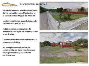 Terreno en Venta en Mexiquito San Miguel de Allende