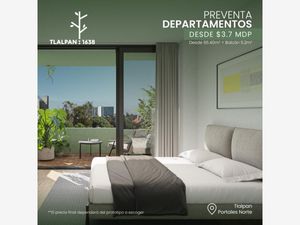 Departamento en Venta en Portales Norte Benito Juárez