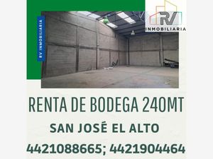 Bodega en Renta en San Jose El Alto Querétaro