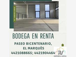 Bodega en Renta en Terra Park Centenario El Marqués