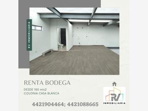 Bodega en renta en CASA BLANCA SN, Casa Blanca, Querétaro, Querétaro, 76030.