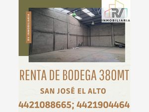 Bodega en Renta en San Jose El Alto Querétaro