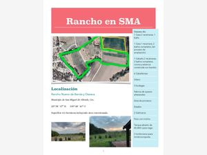 Finca/Rancho en Venta en Rancho Nuevo (Rancho Nuevo de Banda) San Miguel de Allende