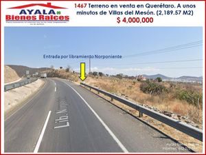 Terreno en Venta en El Nabo Querétaro