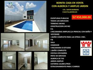 Casa en Venta en Santa Barbara Cuautla