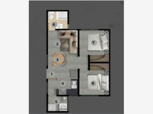 Departamento en Venta en Pedregal de Santa Úrsula Coyoacán