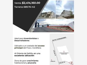 Terreno en Venta en Cordillera Saltillo