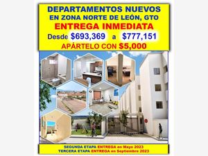 Departamento en Venta en Lomas de la Presa León