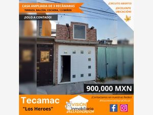 Casa en venta en CIRCUITO JARDINES DE XOCHIMILCO 3, Jardines de Tecámac,  Tecámac, México, 55764.