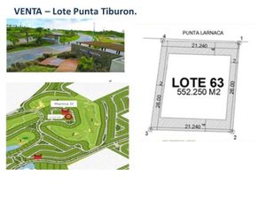 Terreno en Venta en Punta Tiburón, Residencial, Marina y Golf Alvarado