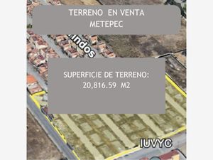 Terreno en Venta en La Michoacana Metepec