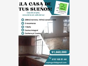 Casa en Venta en Benito Juarez Durango