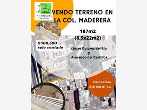 Terreno en Venta en Maderera Durango