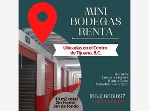 Bodega en Renta en Zona Centro Tijuana