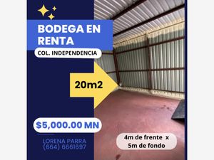 Bodega en Renta en Independencia Tijuana